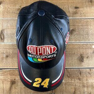 NASCAR Winners Circle DuPont Motorsports #24 Jeff Gordon Leather SnapBack Hat